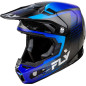 Casque FLY RACING Formula S Carbon Protocol - noir carbone/rouge - 73-4466