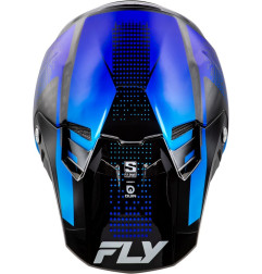 Casque FLY RACING Formula S Carbon Protocol - noir carbone/rouge - 73-4466