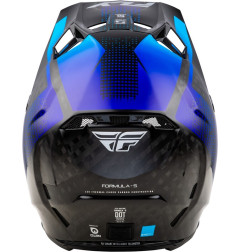 Casque FLY RACING Formula S Carbon Protocol - noir carbone/rouge - 73-4466
