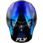 Casque FLY RACING Formula S Carbon Protocol - noir carbone/rouge - 73-4466