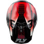 Casque FLY RACING Formula S Carbon Protocol - noir carbone/rouge - 73-4465