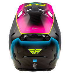 FLY RACING Formula CC L.E. Underglow Helmet - Grey/Pink/Blue