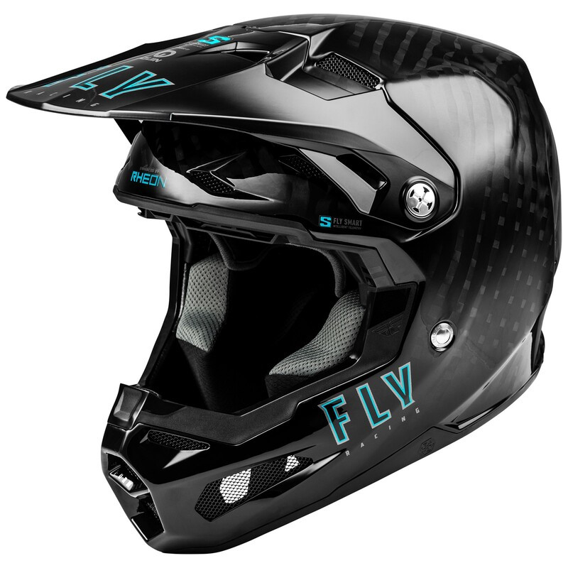 Casque enfant FLY RACING Formula S Carbon Solid - noir - taille YL Casque enfant FLY RACING Formula S Carbon Solid - noir - taille YL