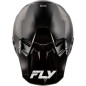 FLY RACING Formula CC Objective Helm - Schwarz/Weiß - Größe XL