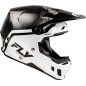 FLY RACING Formula CC Objective Helm - Schwarz/Weiß - Größe XL