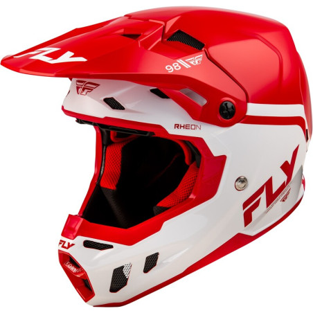 FLY RACING Formula CC Objective Helm - Rot/Weiß