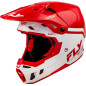 Casco FLY RACING Formula CC Objective - Rojo / Blanco