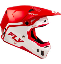 Casque FLY RACING Formula CC Objective - rouge/blanc