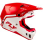 FLY RACING Formula CC Objective Helm - Rot/Weiß