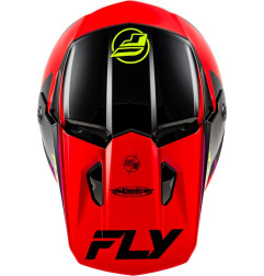 Casco FLY RACING Kinetic Rally - Rojo / Negro / Blanco