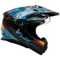 FLY RACING Trekker Kryptek Conceal Helm - Slate/Schwarz/Rot