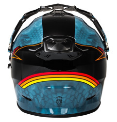 FLY RACING Trekker Kryptek Conceal Helm - Slate/Schwarz/Rot