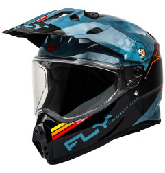 FLY RACING Trekker Kryptek Conceal Helmet - Slate/Black/Red