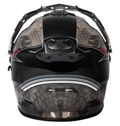 FLY RACING Trekker Kryptek Conceal Helm - Schwarz/Grau/Weiß