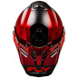 FLY RACING Trekker Kryptek Conceal Helmet - Red/Black