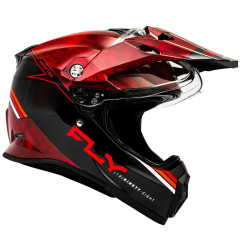Casque FLY RACING Trekker Kryptek Conceal - rouge/noir