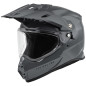 FLY RACING Trekker Solid Helm - Grau