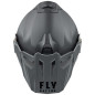 FLY RACING Trekker Solid Helm - Grau