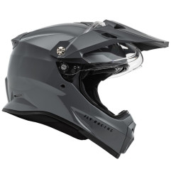 FLY RACING Trekker Solid Helm - Grau
