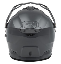 FLY RACING Trekker Solid Helm - Grau