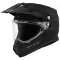 FLY RACING Trekker Solid Helm - Mattschwarz