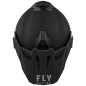 Casco FLY RACING Trekker Solid - Negro mate