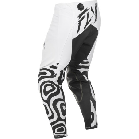 FLY RACING Evolution DST L.E. Abyss Hose- Weiß/Schwarz - Größe 36