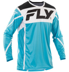 Camiseta FLY RACING Lite - Azul / Blanco / Negro