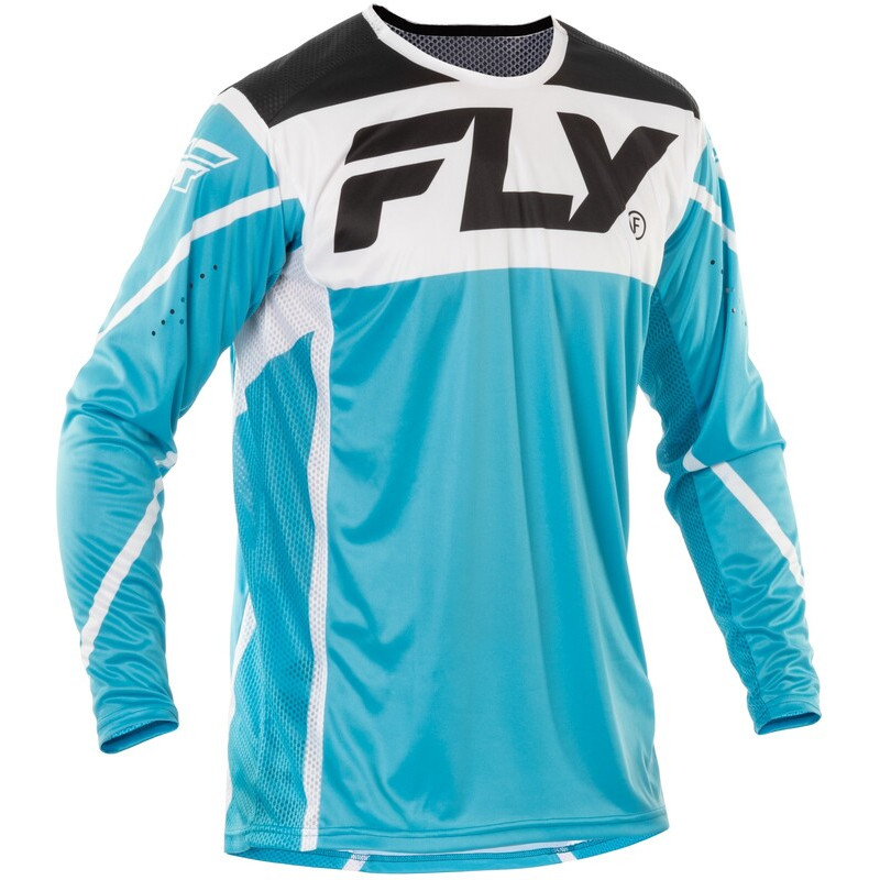 FLY RACING Lite Jersey - Blau/Weiß/Schwarz FLY RACING Lite Jersey - Blau/Weiß/Schwarz
