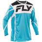 Camiseta FLY RACING Lite - Azul / Blanco / Negro
