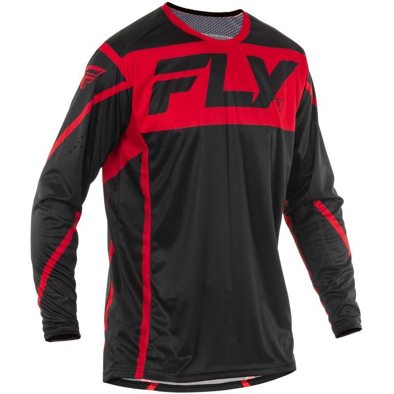 Camiseta FLY RACING Lite - Negro / Rojo Camiseta FLY RACING Lite - Negro / Rojo