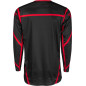 Maillot FLY RACING Lite - noir/rouge