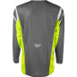 Maillot FLY RACING Kinetic Mesh - gris/jaune