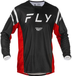 Maillot FLY RACING Kinetic Mesh - noir/rouge