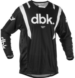 FLY RACING Kinetic Mesh DBK Jersey - Black/White
