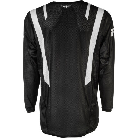FLY RACING Kinetic Mesh DBK Jersey - Black/White