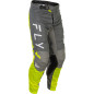 FLY RACING Kinetic Mesh Pants - Grau/Gelb - Größe 32