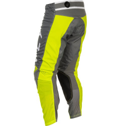 FLY RACING Kinetic Mesh Pants - Grau/Gelb - Größe 32