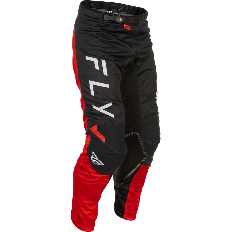 FLY RACING Kinetic Mesh Pants - Scwharz/Rot - Größe 28