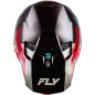 FLY RACING Formula S Carbon Byte Helmet - Red Carbon/Grey FLY RACING Formula S Carbon Byte Helmet - Red Carbon/Grey