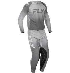 Maillot FLY RACING Evolution DST - blanc/gris