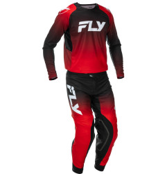 Maillot FLY RACING Evolution DST - rouge/noir/blanc
