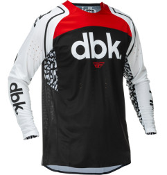 Maillot FLY RACING Evolution DST DBK Special Edition - noir/blanc/rouge