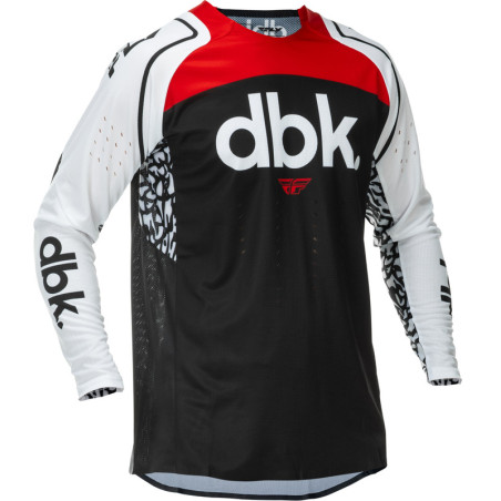 FLY RACING Evolution DST DBK Special Edition Jersey - Schwarz/Weiß/Rot