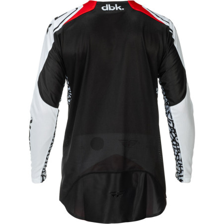 Maillot FLY RACING Evolution DST DBK Special Edition - noir/blanc/rouge