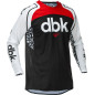FLY RACING Evolution DST DBK Special Edition Jersey - Schwarz/Weiß/Rot