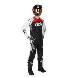 FLY RACING Evolution DST DBK Special Edition Jersey - Schwarz/Weiß/Rot