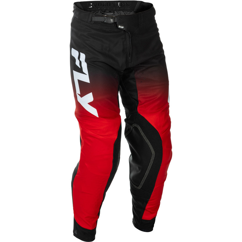 FLY RACING Evolution DST Hose - Rot/Schwarz/Weiß - Größe 28