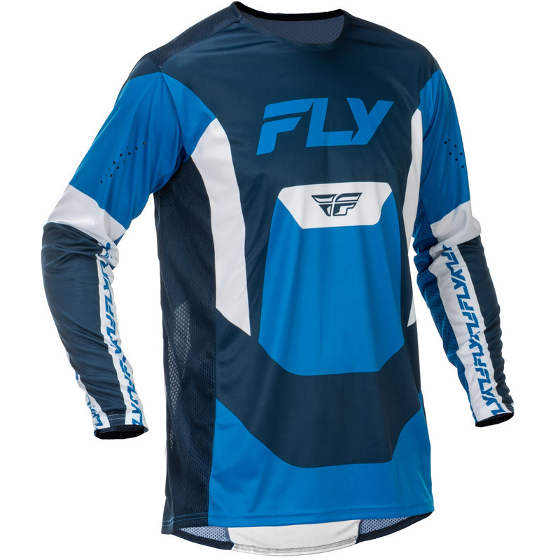 FLY RACING Lite Jersey - Blue/White - size 2XL