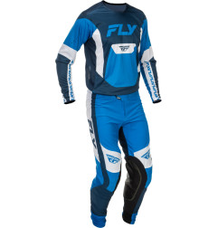 FLY RACING Lite Jersey - Blau/Weiß